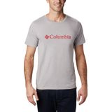 Columbia - CSC Basic Logo - T-shirt - Grijs - 100% Katoen - 1x