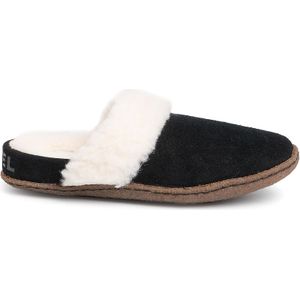 Sorel Nakiska Slide II Damesslippers, Black Natural