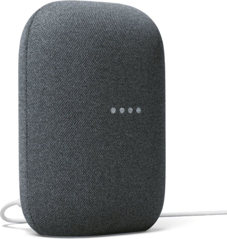 Google Nest Audio - Slimme Speaker - Zwart - Kunststof