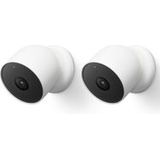 Google Nest Beveiligingscamera 2-pack Binnen/buiten