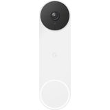 Google Nest Videodeurbel - Deurbeldrukker - Batterij - Wit