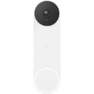 Google Bedrade Video-deurbel Smart Nest Mat Batterij Wit (ga01318-fr)