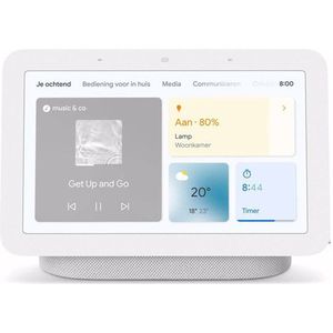 Google Nest Hub (Gen. 2) + Philips Hue White E27 Bluetooth - Ledlampen 2-pack