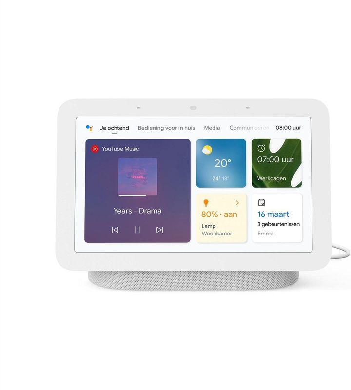 Google Nest Hub (2e generatie) Chalk
