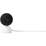 Google Nest Cam (indoor, netvoeding) - Wit