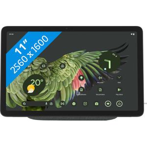 Google Pixel Tablet 128GB Wifi Grijs en Oplaaddock met Speaker