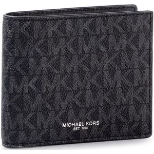 Michael Kors, Accessoires, Heren, Zwart, ONE Size, Leer, Heren Portemonnees & Pasjeshouders