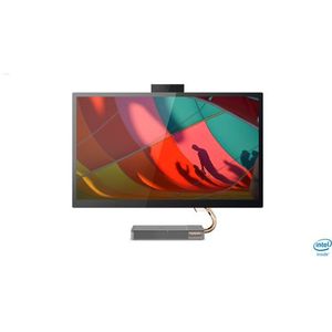 Lenovo IdeaCentre A540 Intel® Core™ i3 i3-9100T 68,6 cm (27") 2560 x 1440 Pixels Alles-in-één-pc 4 GB DDR4-SDRAM 1 TB HDD Windows 10 Home Wi-Fi 5 (802.11ac) Grijs
