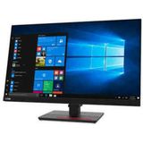 Lenovo ThinkVision T27q-20 computer monitor 68,6 cm (27") 2560 x 1440 Pixels Quad HD LCD Zwart