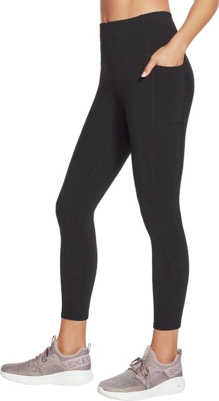 Capri Broek - Zwart - Jersey - Regular Fit