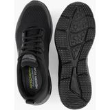 Vrijetijdsschoen - Zwart - Textiel - Vetersluiting