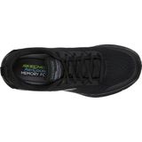 Vrijetijdsschoen - Zwart - Textiel - Vetersluiting