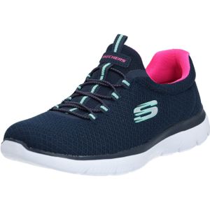 Skechers - Skech Knit - Sneakers - Zwart - Mesh - Lichtgewicht