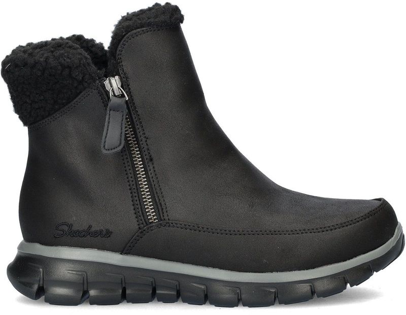 Skechers Synergy-Collab Dames Laarzen - Zwart - Maat 40