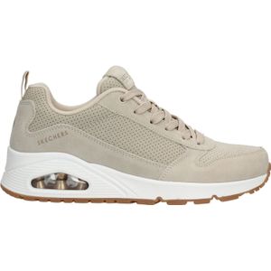 Skechers - Uno For The Show - Sneakers - Beige - Dames