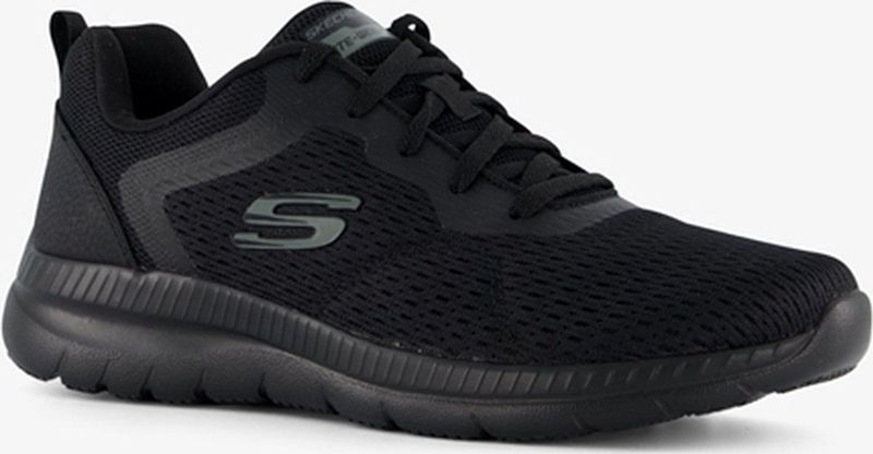 SKECHERS Sneakers laag 'Bountiful'  grijs / zwart
