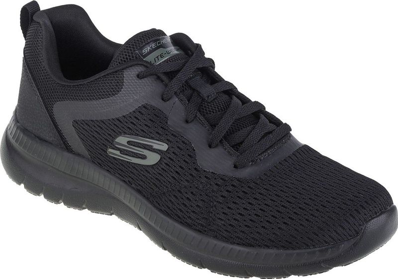 Skechers Sneaker "BOUNTIFUL-QUICK PATH", Trainingsschuh, Freizeitschuh, Schnürschuh mit Memory Foam