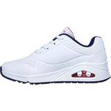 SKECHERS - Street Uno - Sneakers - Zwart - Synthetisch - Luchtkussen