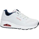 SKECHERS - Street Uno - Sneakers - Zwart - Synthetisch - Luchtkussen