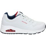 SKECHERS - Street Uno - Sneakers - Zwart - Synthetisch - Luchtkussen