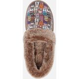 Skechers - Bobs Too Cozy - Pantoffels - Multicolor - Textiel - Fake Fur