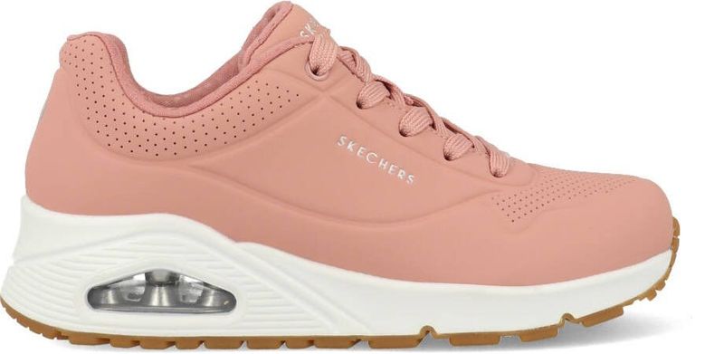 Skechers Uno -Stand On Air Dames Sneakers - Rose