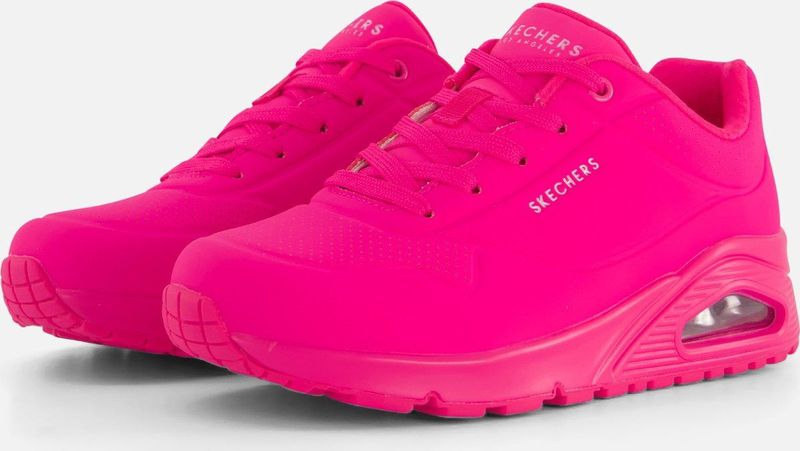 Sneakers - Uno - Night Shades - Imitatieleer - Effen - Gevoerd