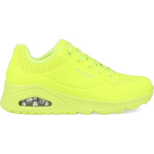 Skechers Uno - Night Shades Dames Sneakers - Geel