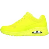 Skechers - Uno Night Shades - Damestrainers - Geel - Air-Cooled Memory Schuim