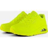 Skechers Uno Night Shades Damessneakers, Geel.