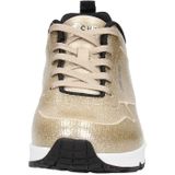 Skechers Uno-Diamond Shatter Dames Sneakers - Champagne - Maat 36