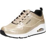 Skechers Uno Diamond Shatter Dames Sneakers Goud