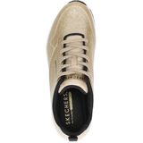 Skechers Uno Diamond Shatter Dames Sneakers Goud