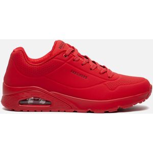 Skechers Uno - Stand On Air Heren Sneakers - Rood - Maat 44