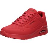 Skechers Uno - Stand On Air Heren Sneakers - Rood