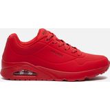 Skechers Uno - Stand On Air Heren Sneakers - Rood