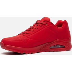 Skechers Uno - Stand On Air Heren Sneakers - Rood
