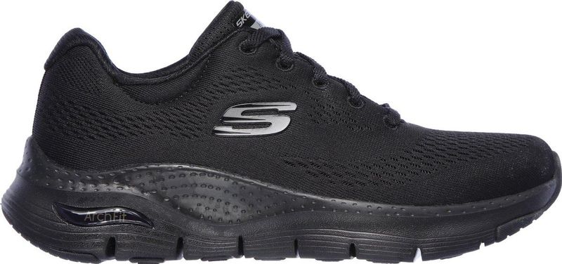 Skechers Arch Fit Big Appeal Dames Sneakers Black/Black