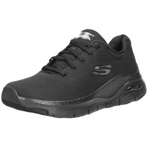 Skechers Arch Fit sneakers voor dames, Black Mesh Trim, 41 EU