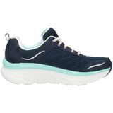 Skechers d'Lux Walker Dames Sneakers - Navy/Light Blue - Maat  39