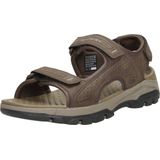 Skechers Tresmen - Garo Heren Sandalen - Donkerbruin