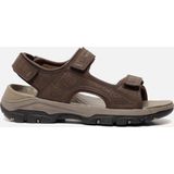 Skechers Tresmen - Garo Heren Sandalen - Donkerbruin