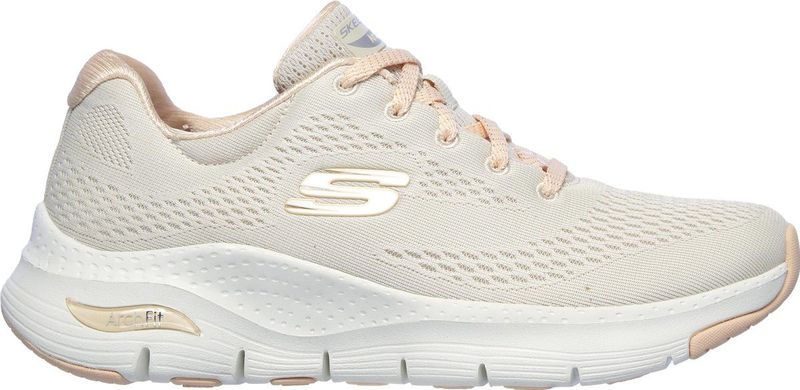 Skechers Arch Fit-Big Appeal 149057-NTCL, Vrouwen, Beige, Sneakers, maat: 35