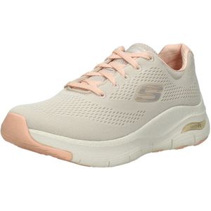 Skechers Arch Fit - Big Appeal Dames Sneakers - Natural/Coral - Maat 37