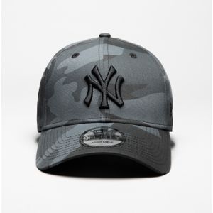 New Era 9forty Ny Camo Noir/gris  Zwart/grijs  Heren