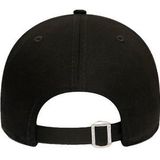 New Era Uniseks baseballpet, zwart., Eén maat