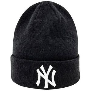 New Era Beanie/Muts New York Yankees Essential Black Cuff Knit