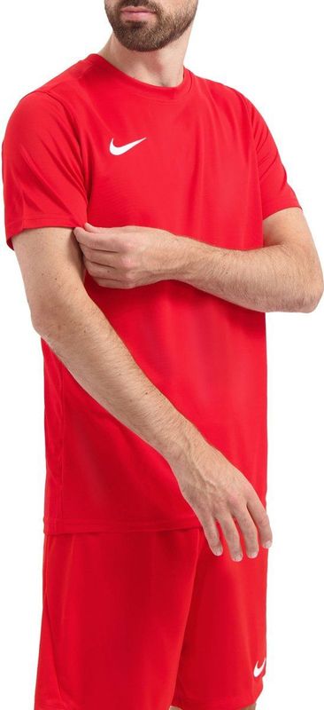 Nike - M Nk Df Park Vii Jsy Ss - Sportshirt - Rood - Polyester