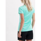 Nike - W Nk Df Park Vii Jsy Ss - Sportshirt - Hyper Turq/Zwart - Polyester