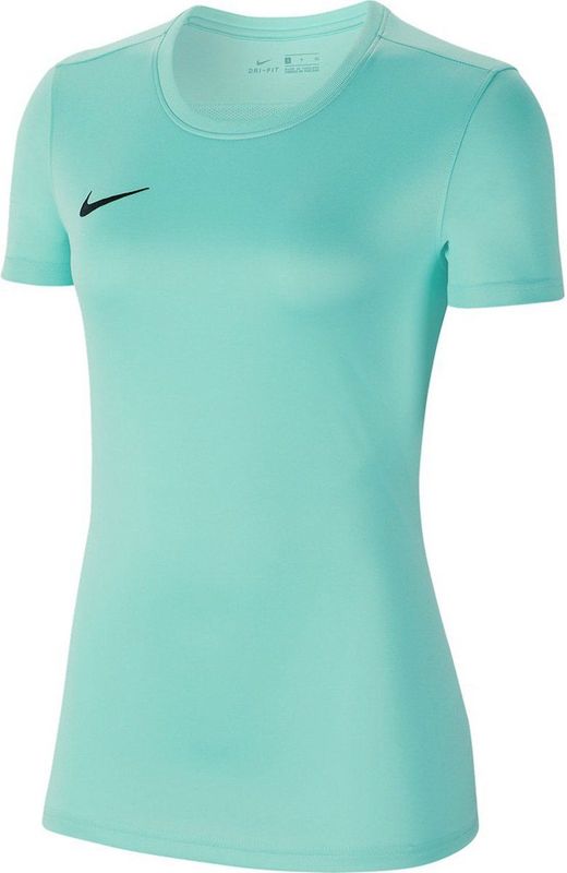 Nike - W Nk Df Park Vii Jsy Ss - Sportshirt - Hyper Turq/Zwart - Polyester